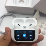 A9 AirPods Pro ANC/ENC Wireless Earbuds with Touch Screen - Image 3