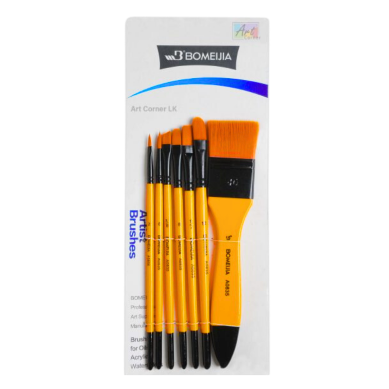 Artist Brush Set With Gesso Brush