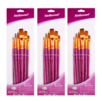 Xinbowen Artist Brush Purple For Painting - Pack Of 06 - Image 4