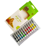 Keep Smiling Acrylic Colour Paints – 12ml x 12 Vibrant Shade - Image 3