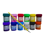 Apex Poster Colour Paint - 10ml Each - Pack of 12 - Image 2