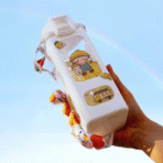 Kawaii Water Bottle 800ml – Cute Leakproof Water Bottle for Kids & Adults - Image 4