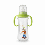 Pure Love Baby Feeder 280ml (9oz) – Transparent BPA-Free Feeding Bottle - Image 5