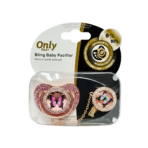 Only Baby Pacifier with Golden Chain – FZ400 - Image 2