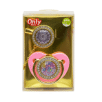 Only Baby Pacifier with Golden Chain – FZ400PVC - Image 4