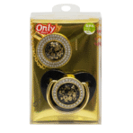 Only Baby Pacifier with Golden Chain – FZ400PVC