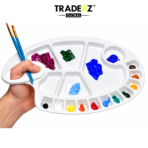 Keep Smiling Colour Mixing Palette Plate – Large