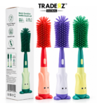 Silicon Feeder Brush 3in1 – Easy & Deep Cleaning