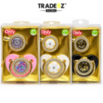 Only Baby Pacifier with Golden Chain – FZ400PVC