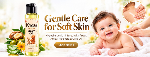 Gentle Care Baby Oil Banner1