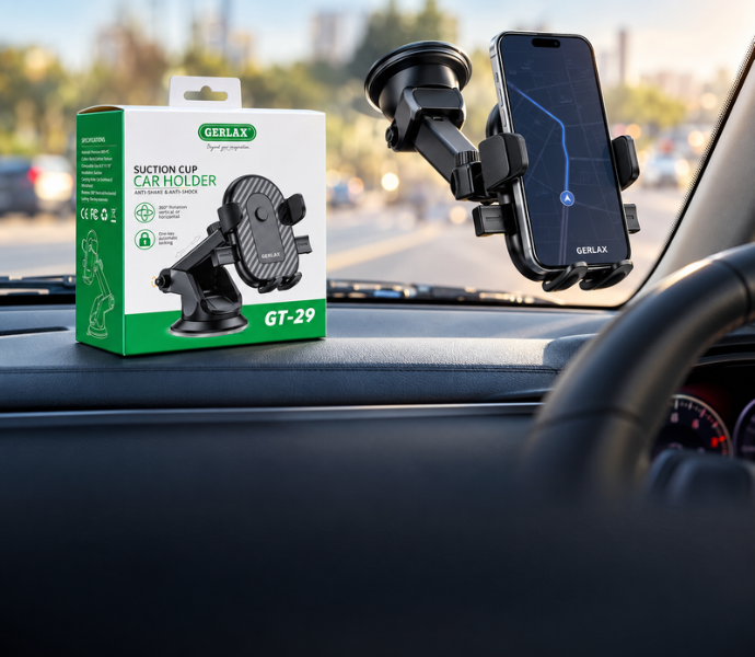 Gerlax Suction Cup Car Holder Advertisement1
