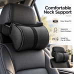 Car Neck Support Cushion – Adjustable Neck Pillow With Belt for Car Seat - Image 4