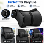 Car Neck Support Cushion – Adjustable Neck Pillow With Belt for Car Seat - Image 2