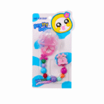 Pretty Baby Pacifier with Chain & Clip – Safe Soother - Image 2