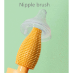 Silicon Feeder Brush 3in1 – Easy & Deep Cleaning - Image 4