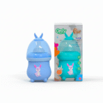 Only Baby Glass Feeder 80ml – Rabbit Design Silicone Body Feeding Bottle - Image 3