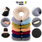 Car Neck Pillow – U-Shaped Neck Support Cushion for Travel