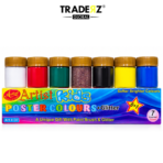 Artist Poster Colour Paint Set - 7+1 Shades - Free Brush