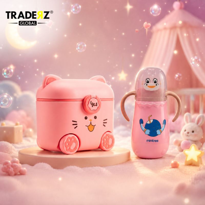 Pink Baby Sipper Bundle