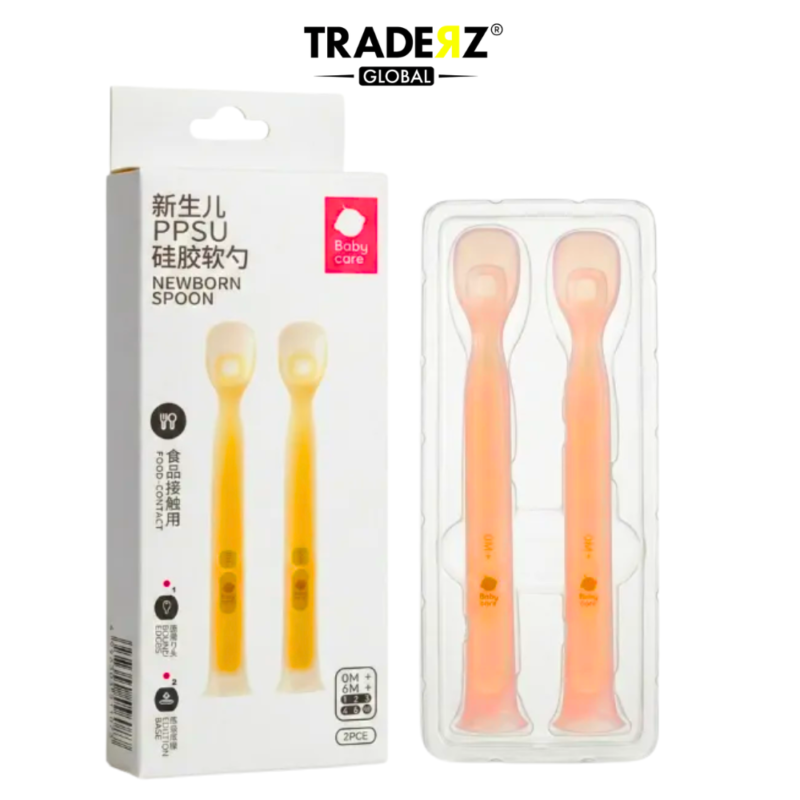Baby Silicone Feeding Spoon Set