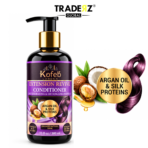 Kofeb London Extension Revive Conditioner 300ml – Argan Oil & Silk Proteins Formula