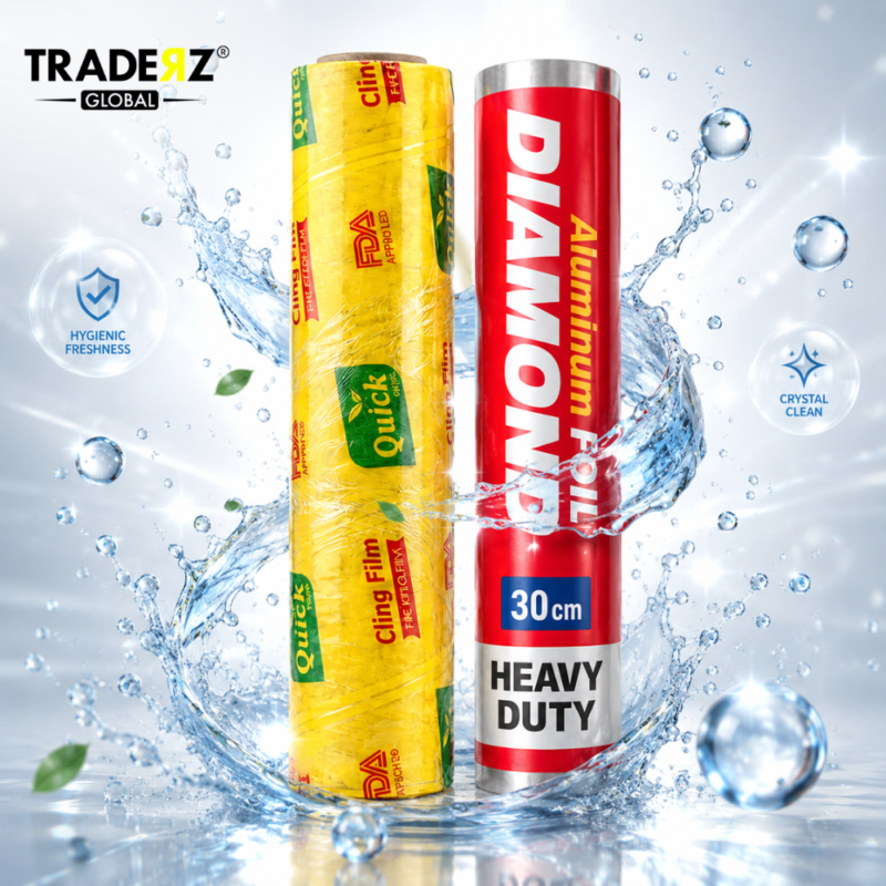 Aluminium Foil and Cling Film Bundle