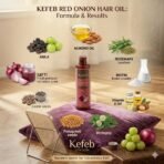Kofeb London Onion Hair Oil 100ml – Natural Hair Growth & Anti Hair Loss Formula - Image 5
