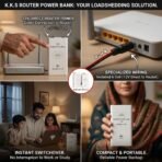MI 12V Router Power Bank 20000mAh – High Performance WiFi Backup Power Solution - Image 3